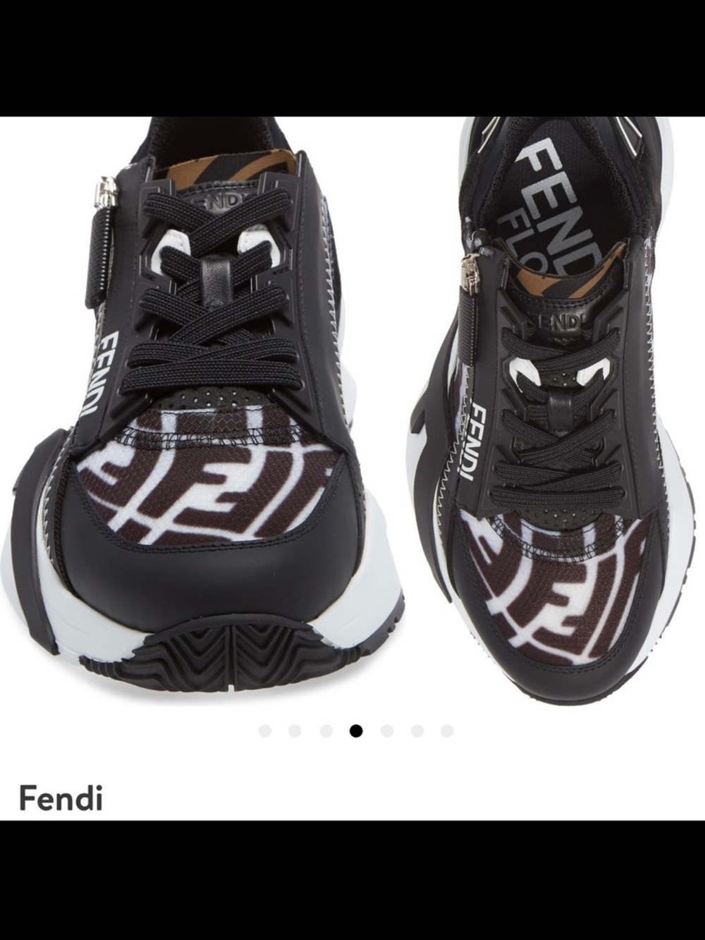 Fendi Flow black and white